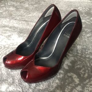 Maroon Stuart Weitzman Pump